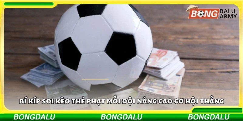 Bí kíp soi kèo thẻ phạt mỗi đội nâng cao cơ hội thắng