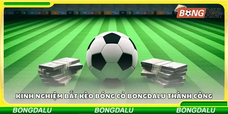 Bí quyết bắt kèo bóng cỏ Bongdalu thành công