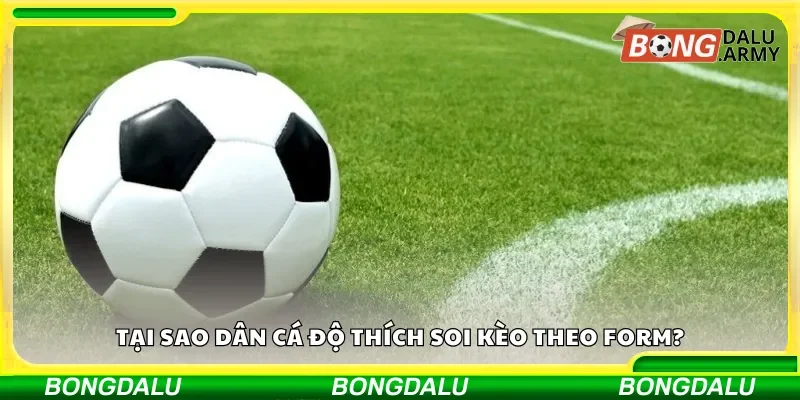 Tại sao dân cá độ thích soi kèo theo form?